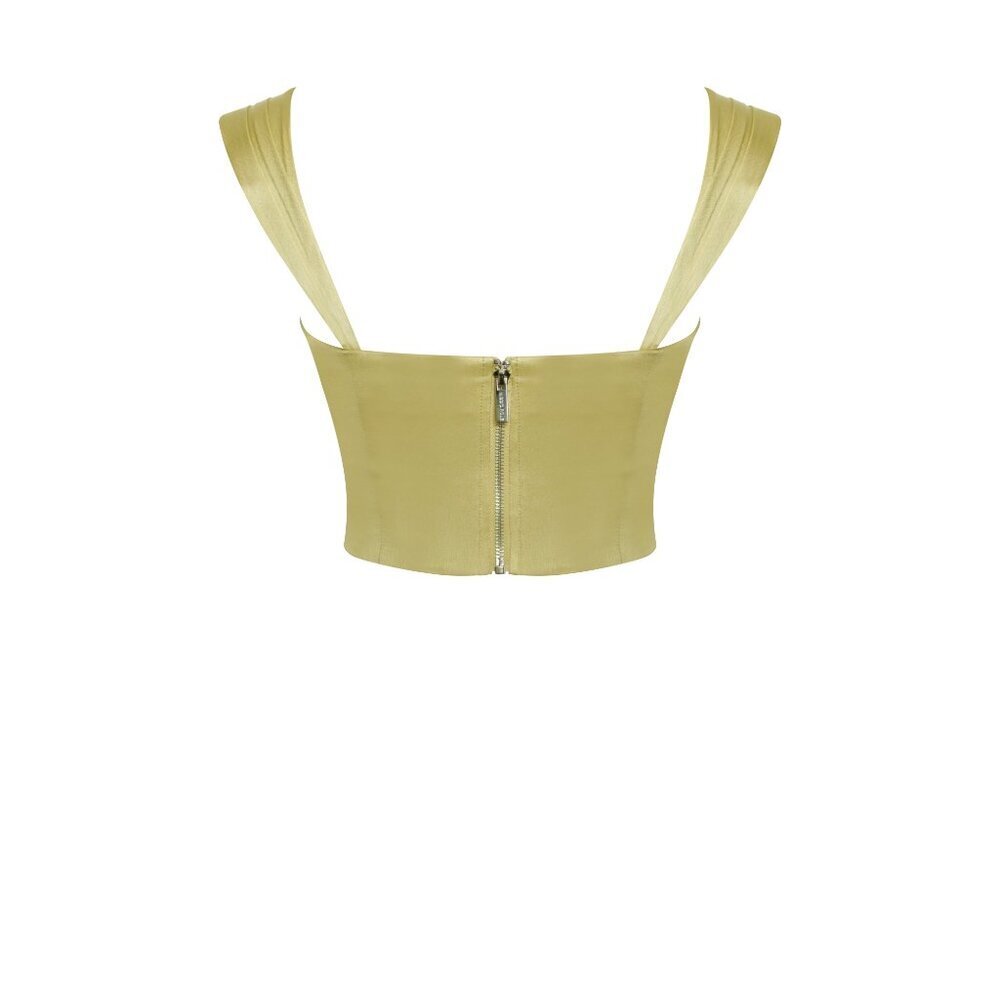 Sahara Lace Satin Corset Top - Picture 6 of 11